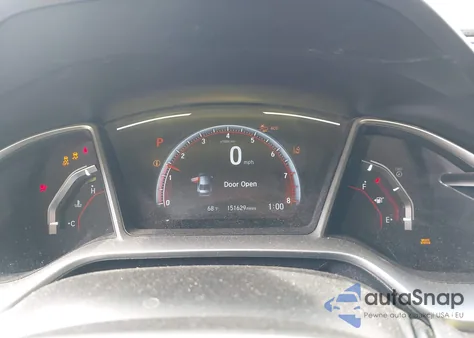 2019 Honda Civic Sport z USA, uszkodzony, nr VIN 2HGFC2F81KH536126